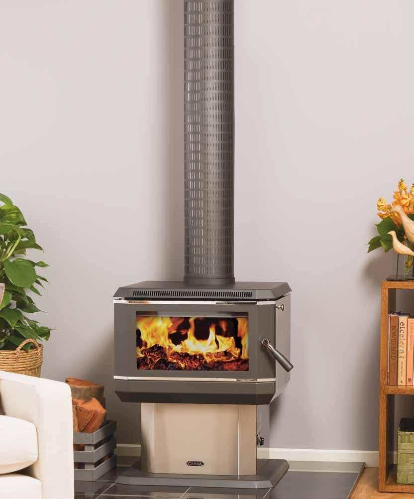 MIDI STAINLESS STEEL FREESTANDING 64% 1.2g/kg 6 You enter your home and immediately experience the feeling of warmth and comfort as the soft scent of woodheating captures you.