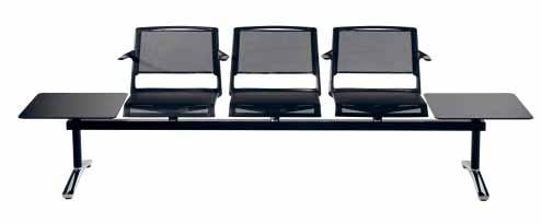 233/3 44 80 158 59 233/5 44 80 266 59 The Aline bench unit is available in two sizes with three or five location points for the attachment of side tables and seat units optionally as