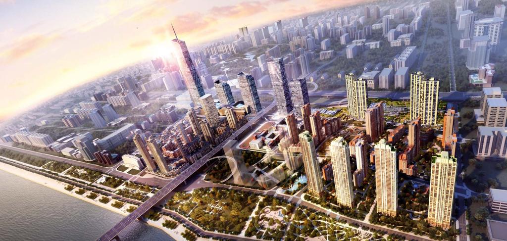 Wuhan Tiandi Masterplan Development Concept Concept: An pedestrian oriented mixed use urban regeneration community development at the