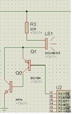 3.4 Alarm Circuit Design Alarm circuit design is divided into LED light alarm circuit design and speaker alarm circuit design.