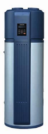 S-THERM+ EVI SCROLL AIR TO WATER HEAT PUMPS WATER PIPING DIAGRAM WITH SINCLAIR WATER HEATER BUFFER TANK ST-400A, ST-500A Simple storage tank of 400 or 500 litres Compact, grey leatherette body with