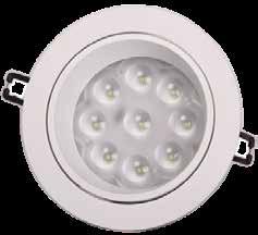 DOWNLIGHTERS FOKAL DL - 12W, 18W Sunbird FOKAL DL is an integrated downlighter with antiglare optics. It has pleasing aesthetics and superior build quality.