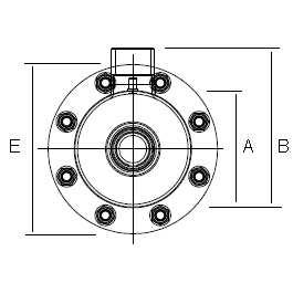 12. Parts and dimensions Dimensions: A: 129 mm B: 168 mm C: 547 mm D: 657 mm E: 169 mm In-outlet connections: BSP male 1,5" Important: Leave sufficient space at the cable connection side of the UV