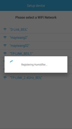 Select a Wi-Fi network from the network list, enter Wi-Fi password and then tap Submit.