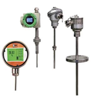 PRESSURE/TEMP SOLUTIONS P R O C E S S E S I N S T R U M E N TAT I O N Insertion Temperature Sensors with/without Transmitter MMA The screw-in temperature sensors with integrated transmitter can be