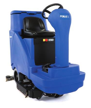 Available with BOOST Technology Tight turning radius Increased down pressure Quiet operation Optional Chemical Mixing System Flexible cleaning capabilities 24 V battery choices, wet or AGM 31 gallon