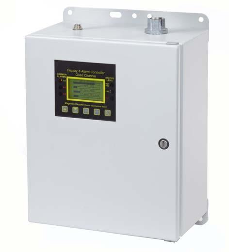 Max load 800 ohms with nominal 24VDC power supply OPTIONAL ALARM RELAYS (OPTIONAL) Six 5 amp 30VDC or 250VAC resistive Form C SERIAL PORT (OPTIONAL) Modbus Slave RS-485 port equipped with Tx / Rx LED