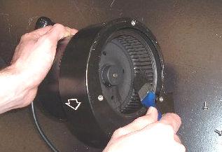 Step 2 Inspect the fan and burner tubes visually. If the tubes appear clean, skip to servicing the reflector.