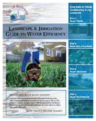 Water Conservation Landscape & Irrigation Guide to Water Efficiency Four Steps to
