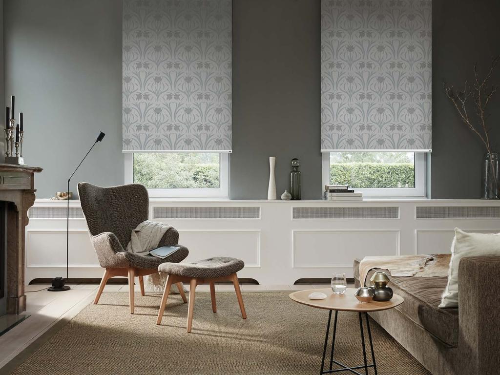 Luxaflex Print Collection Spring Bloom Spring Bloom is inspired by the classic floral deco.