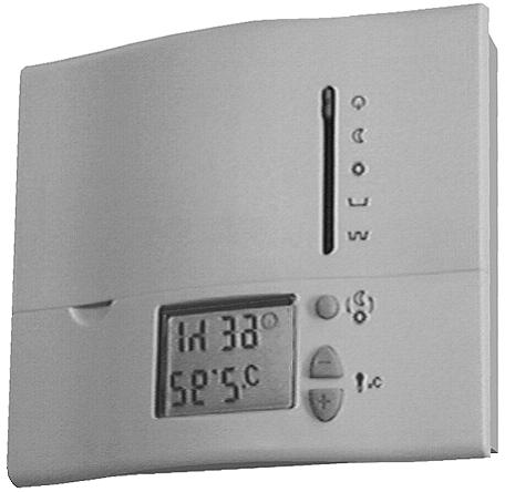 Self-learning Room emperature Controller with two 24-hour operating modes Mains-independent room temperature controller featuring straightforward operation and an easy-to-read display.