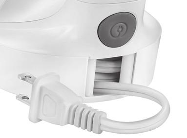 NS-IR10BL7/NS-IR10PK7 Features Package contents 10 steam iron with retractable cord User Guide Main features Retract button Retractable power cord Auto-off lamp