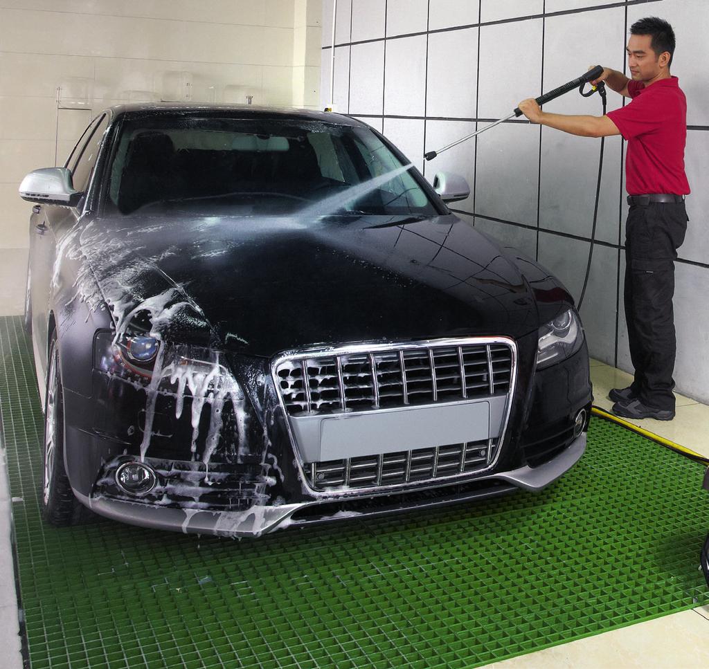 Cleanliness is good for business. The automotive industry has its own rules.
