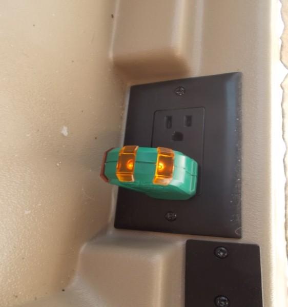 Tested Safety Issue Good Bad Not Tested Safety Issue Measured Voltage 120 V Good Bad Not Tested Safety Issue GFCI Receptacle Test Good Bad Not Tested Safety Issue Bedroom 1 Hallway 2 Hallway 1