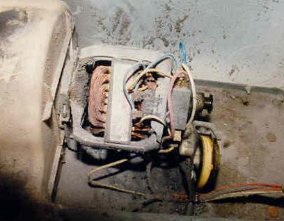 Drive Motor R eplacing a Maytag drive motor is just about as time consuming as a GE. It has one further disadvantage.