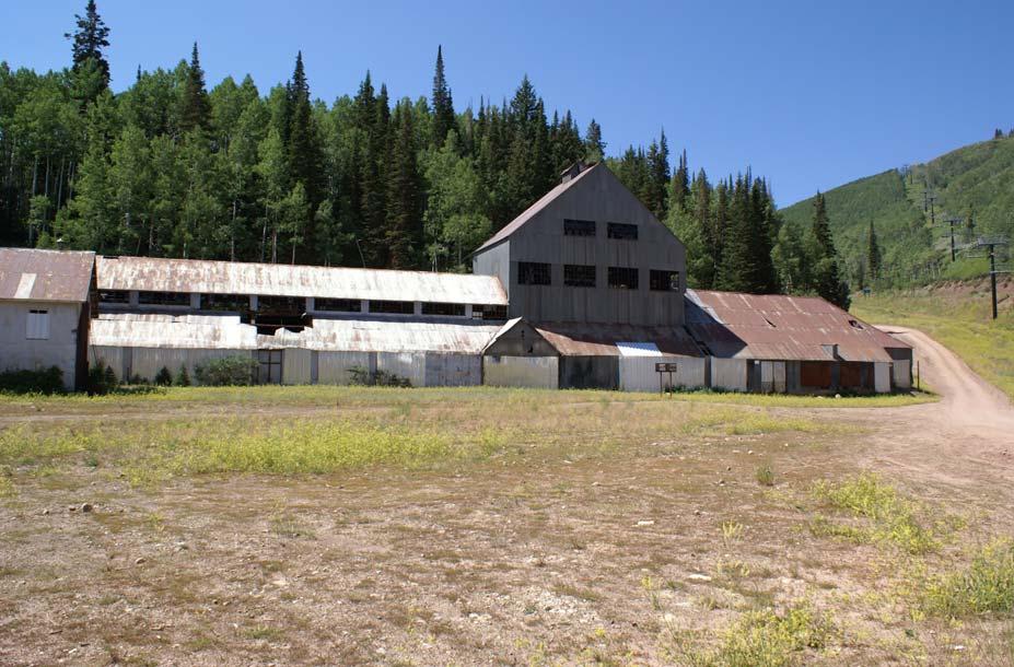 Silver King Mine Site Hoist House (northeast