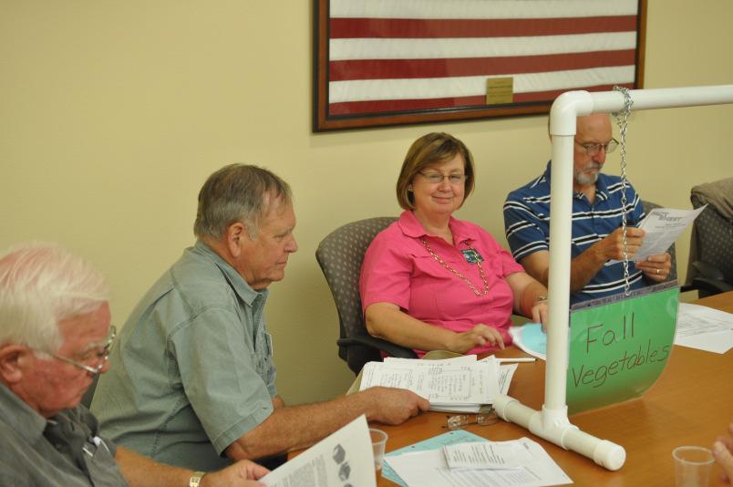 Association News August Meeting Program This month s membership meeting was a special experience consisting of several round table discussions facilitated by our own Guadalupe County Master Gardeners.