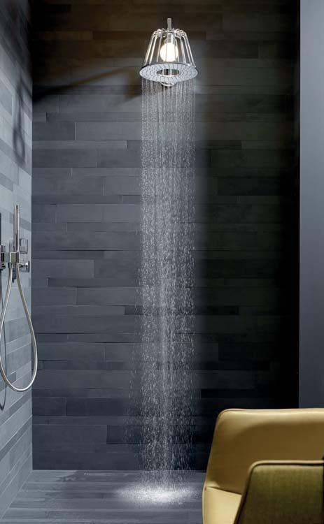 Axor LampShower designed by Nendo is a prime example: it
