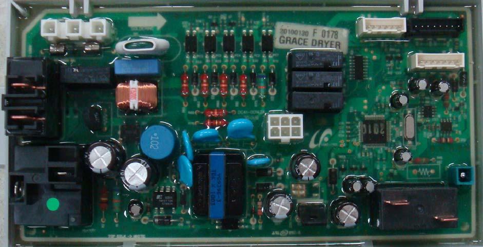 CN1 1 120vac N (Brn) 2 AC Pwr Off Detection (Blu) 3 Door Detection (Blk) CN5 1 Lamp (Vio) 3 Water Valve (Wht) 5 Water Valve (Red) CN2 Sub PCB Display 5-4 5VDC (Wht-Pnk) 6-4 12VDC (Red-Pnk) CN4 3-6