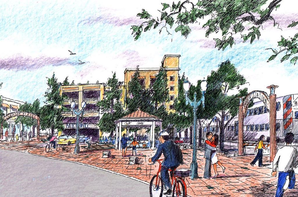 CITY CENTER PLAZA REDWOOD CITY, CA A mixed-use private development with multi-family and affordable