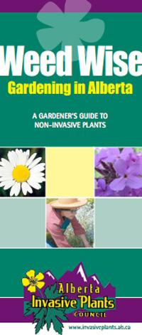 Alberta Currently there is no formal program in place but the AISC does have a brochure called weed wise, which has been distributed by Landscape Alberta.