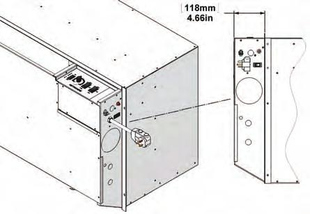 Installation Instructions for New Construction R12C Figure 13 R12C chassis and installation kit contents Installation kit contents Installation manual (Size 1) left & right baffles (Size 2) left &