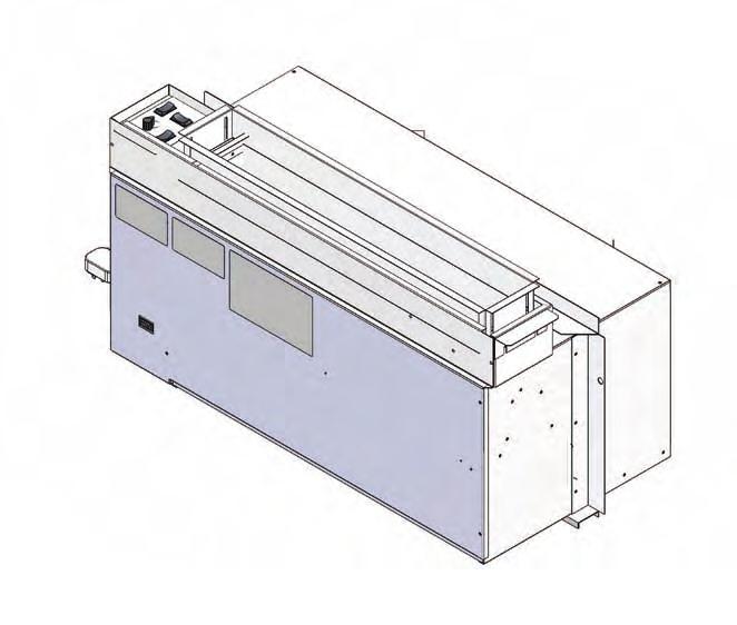 Figure 3 R21C chassis Fresh Air (FAS) Thermostat Fan Speed (FSS) System (SS) Rating Plate Line Cord High Pressure (HPS)