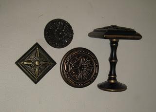 Medallions Medallions, holdbacks or tiebacks, also come in many finishes, styles and