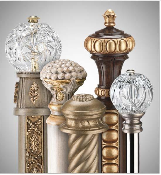 More finial choices!