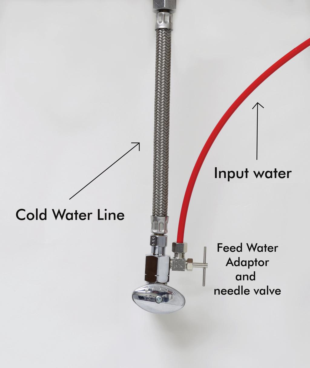 To open needle valve: To close needle valve: Turn needle handle counter-clockwise. Turn needle handle clockwise.
