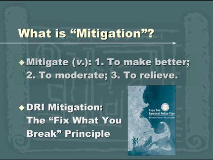 What is Mitigation?