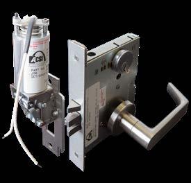 Series 8500 Gemini Locking Systems ACSI Series 8500 Gemini Locking System provides safety and security for stairtower doors or controlled areas where both locking and latching are required.
