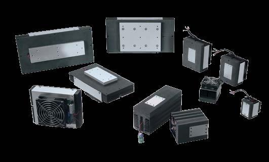 This product series is offered in 12 or 24 VDC configurations. For 100 Watt systems and higher, 48 VDC is available.