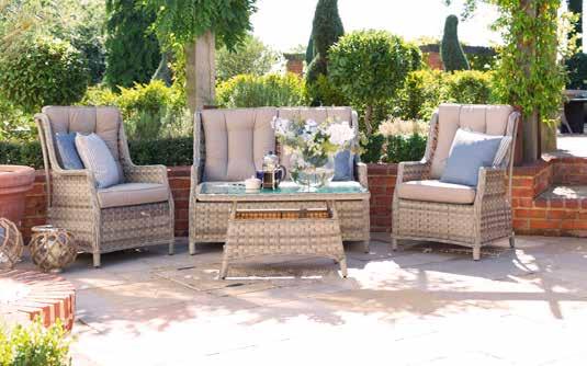 CONTENTS Contents Welcome Nova Outdoor Living are proud to design and manufacturer top-quality and attractive garden furniture.