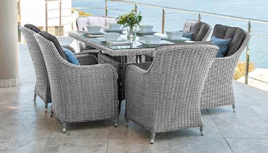 The Heritage Collection HERITAGE 6 SEAT DINING SET WITH Willow - N11934 1.