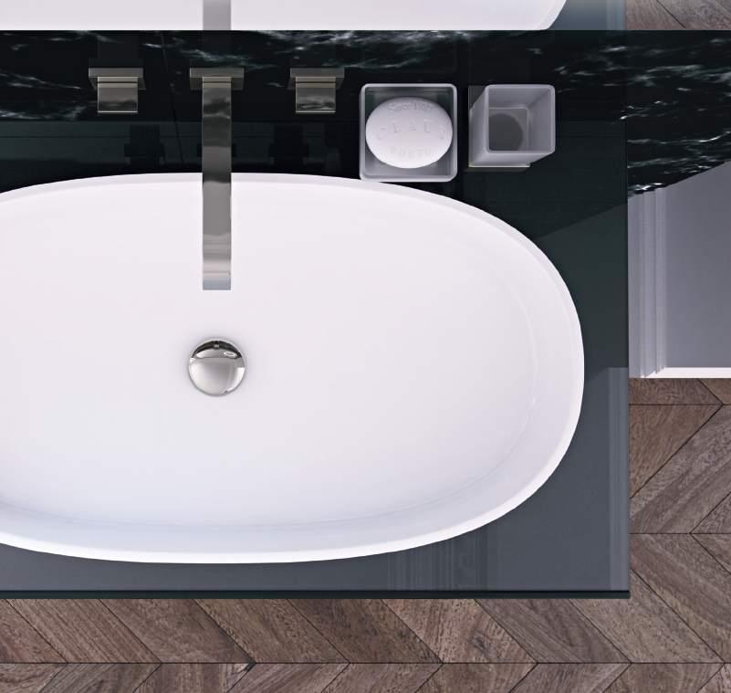 GEO A super chic eye-catching design that embraces both sweeping curves and clean, stripped-back contemporary lines.