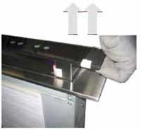 Ensure that the cabinet dimensions are sufficient to accommodate the extractor, allowing for the specified clearance between the