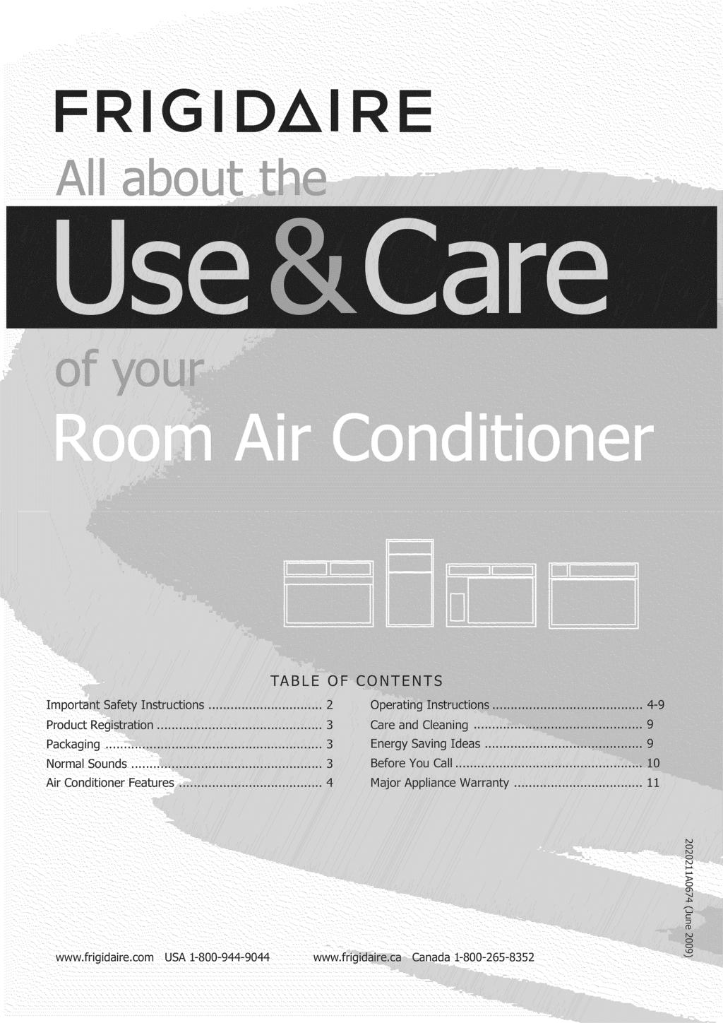 FRIGIDAIRE Packac Air Conditioner