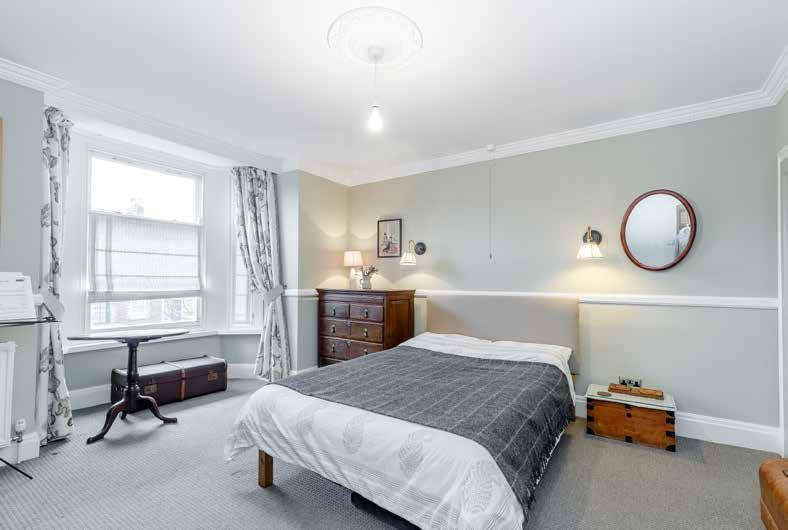 The property benefits from gas central heating with new radiators throughout, a wealth of original features such as fireplaces in all reception rooms and bedrooms, encaustic tiled hall floor, and