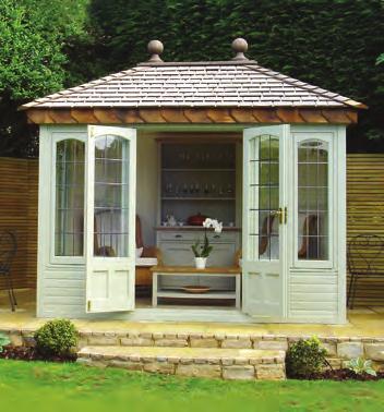 The Cottage Range of buildings are all handmade at our factory in Worcestershire where we have been making quality timber garden buildings for over 40 years.