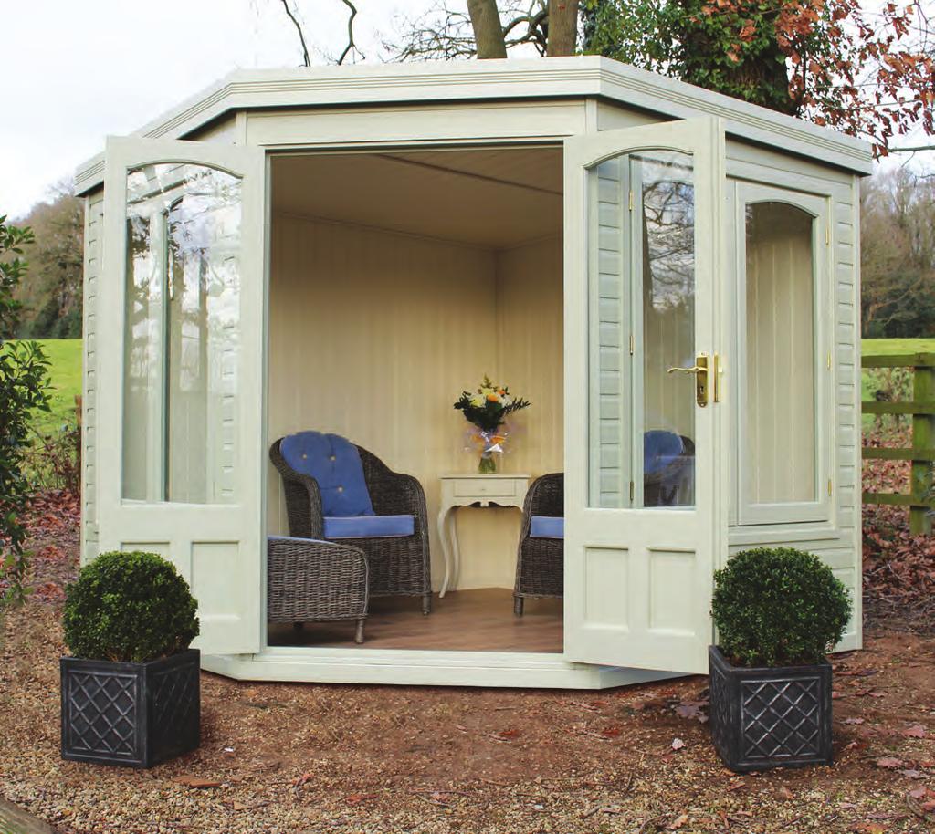 the Harwood 8 x 8 Harwood with plain windows and doors This attractive little room is ideal to fit in a sunny area in your garden made from Western Red Cedar which is renowned for its natural beauty