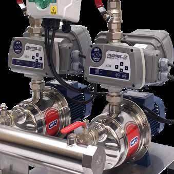 Water Boosting for Gravity Fed Systems (Vented) Our range of twin pumps and controllers can be fitted onto the hot and cold feeds to ensure equal pressure