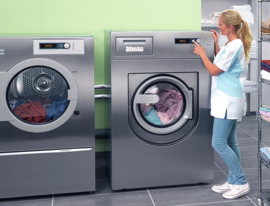 Environmentally friendly, economically efficient Miele s WetCare system provides perfect protection for the fabric and for the environment.