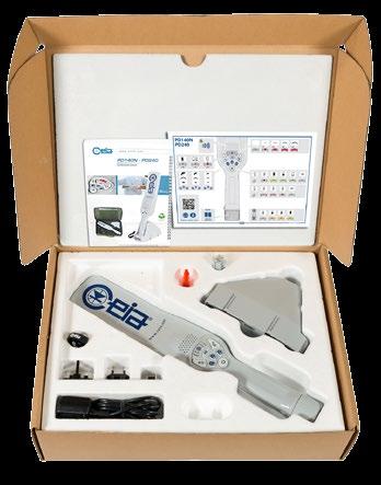 CEIA PD240 PD240 New Generation Specifications POWER SUPPLY FULLY CUSTOMIZABLE CONTROL PANEL 2x AA size NiMH, rechargeable batteries Optical, acoustic and vibration alarm modes 3-level sensitivity