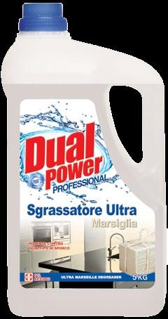 Powerful against any kind of dirt on AMMONIA-BASED DEGREASER Universal DETERGENT FOR WASHER-DRYER MACHINES Low-foam, scented, concentrated alkaline detergent for washer-dryer, formulated to remove