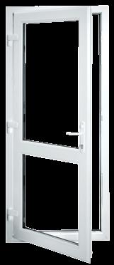 Ensure that the multi-point locking system is engaged and the key is turned to secure the door in full.