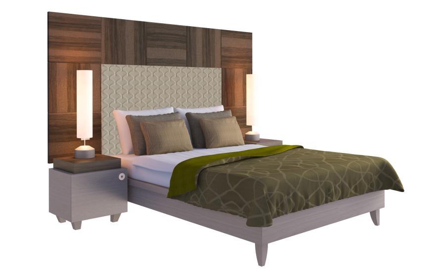 Queen Size Bed W2550, H1350, D48 King Size Bed W3060, H1350, D48 Twin Beds W2560, H1400, D48 Bed Bases Elegant oak bed base,
