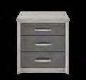to all units High gloss door and drawer fronts Chunky tops to the
