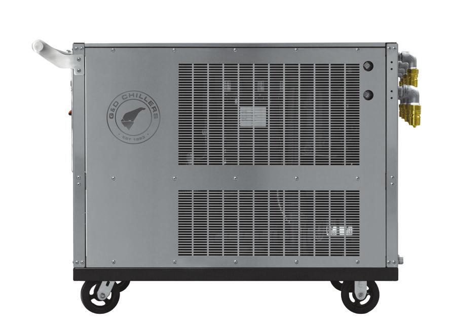 VERTICAL AIR Ideal for high volume operations, each chiller contains efficient semi hermetic compressors with unloaders.