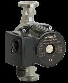 PD SERIES CIRCULATOR PUMPS CIRCULATOR PUMPS PD20-60-150S PD25-60-180S PD32-80-180S APPLICATION ot water circulating for domestic and commercial hot water